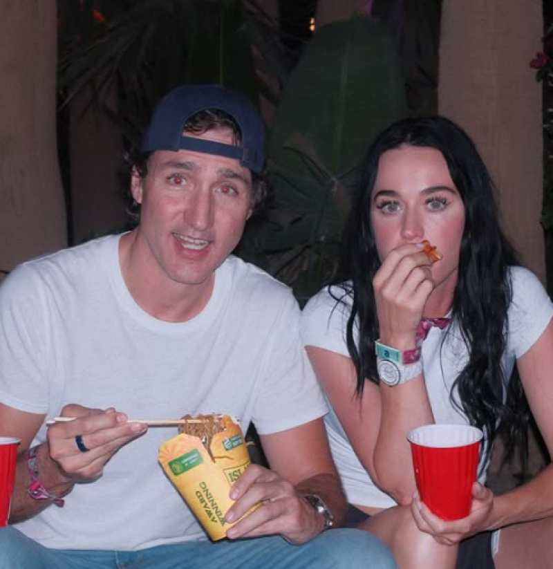 🎥 Katy Perry en Justin Trudeau samen gespot op Coachella