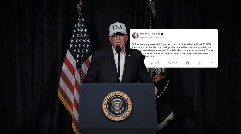 Paus Leo opnieuw in vizier van Amerikaanse president Trump: “Amerika is terug”