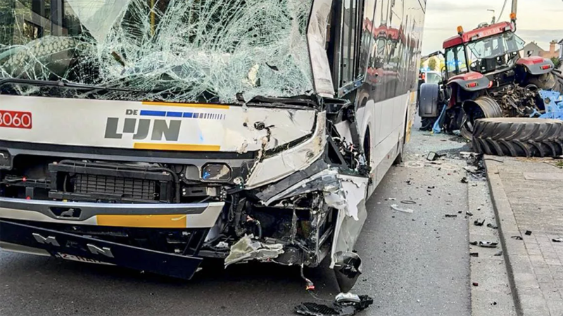 Buschauffeur van De Lijn kon niet van de lijntjes blijven