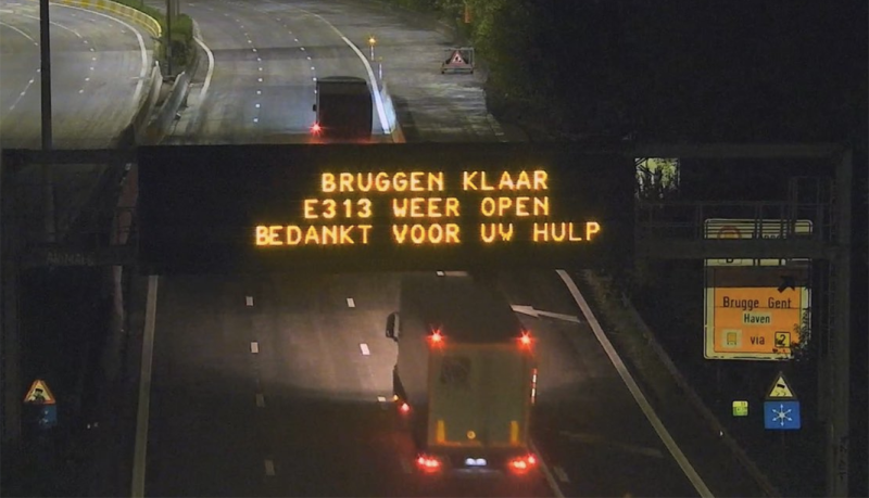 Goed nieuws voor 146.000 pendelaars: E313 weer open