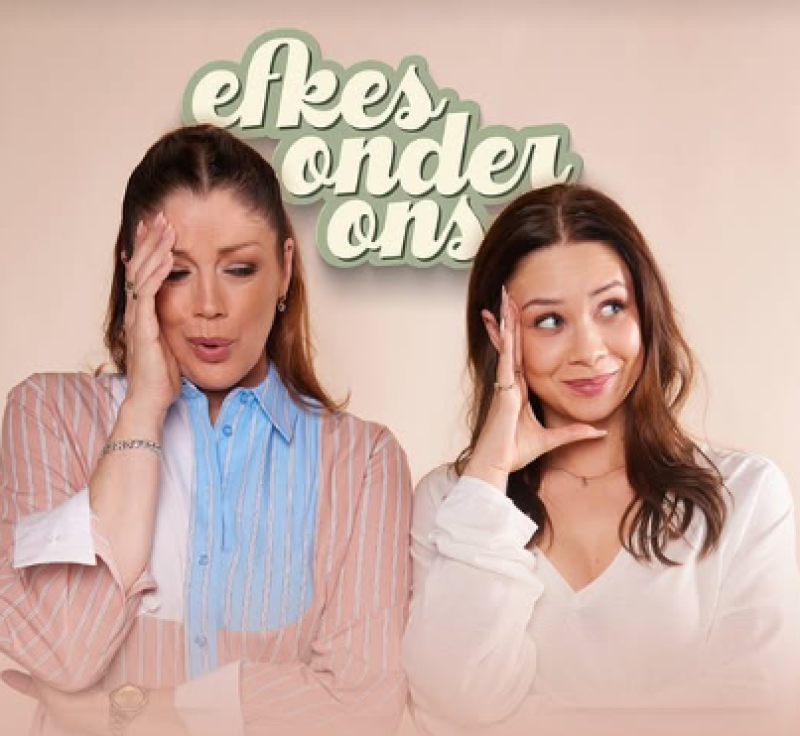 'Efkes onder ons': Studio 100 wil de podcastwereld veroveren met Kelly Pfaff en Shania Gooris