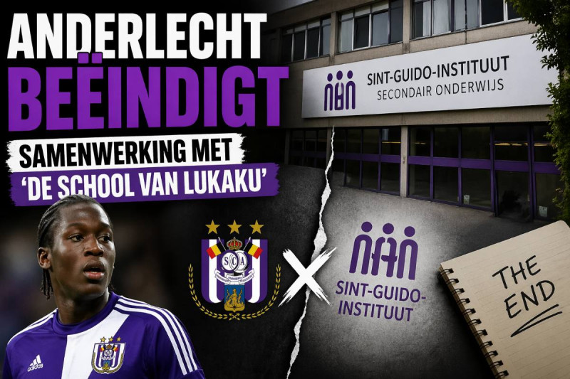 Anderlecht beëindigt samenwerking met 'De School van Lukaku'