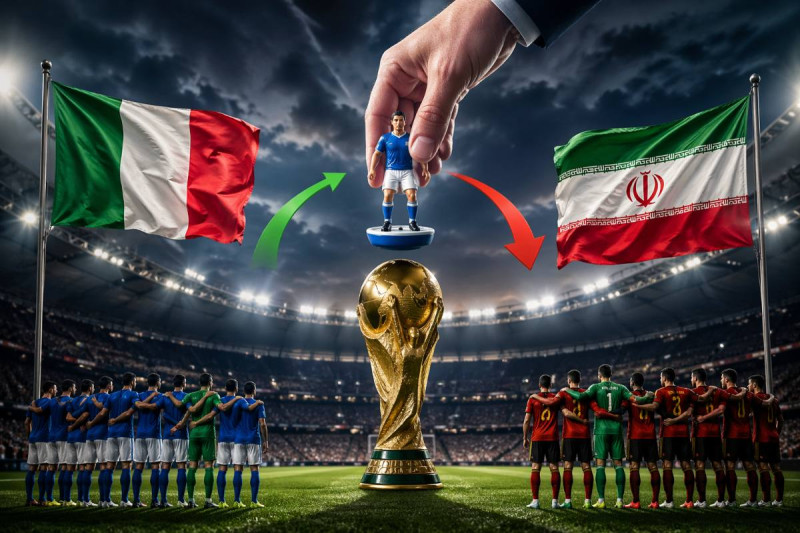 Pure waanzin? Italië mogelijk tegenstander van de Rode Duivels op het WK