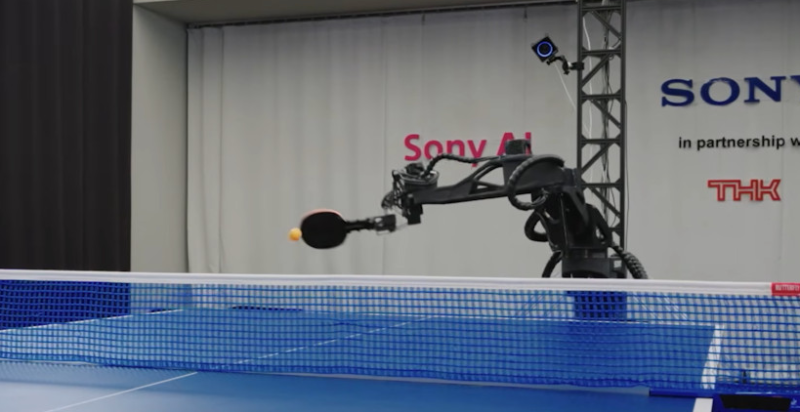 🎥 Sony’s AI-Pingpongrobot veegt de vloer aan met menselijke tegenstanders