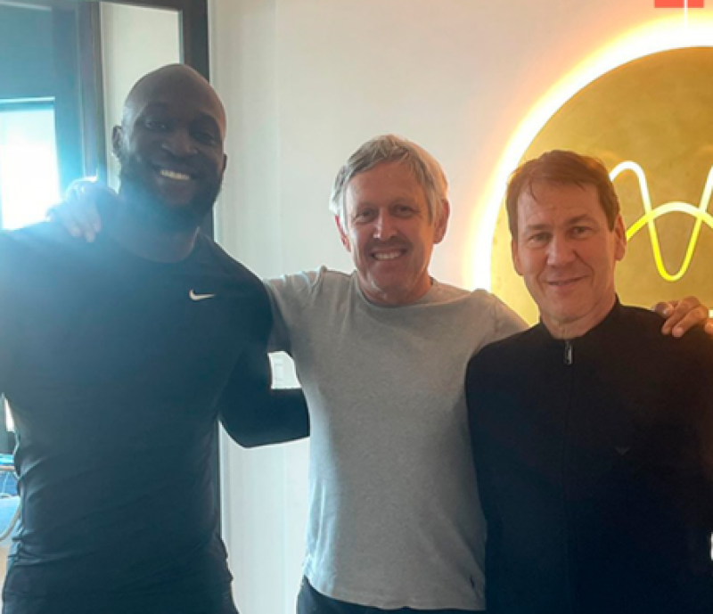 📸 Opvallend bezoek voor Romelu Lukaku tijdens revalidatie