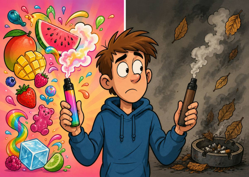 Bye bye mango en watermeloen: binnenkort enkel nog tabak in je vape