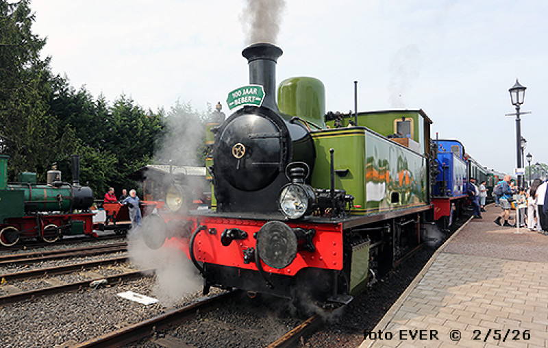 Stoomtreinfestival aan het historisch station van Maldegem voor het publiek open gesteld