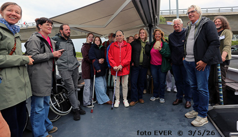 Groen Aalter / Beernem op de groene educatieve toer met boottocht op het kanaal Gent-Oostende