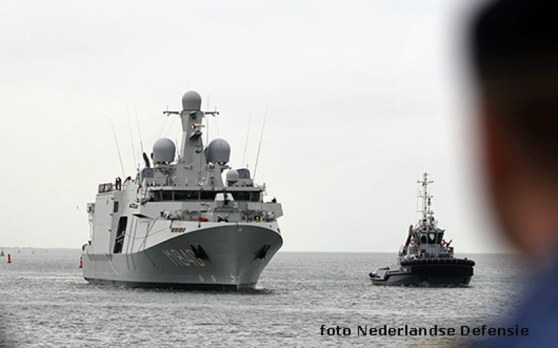 De Nederlandse Defensie verstrekte aan P-magazine enige uitleg over de ernstige rookontwikkeling op de M840