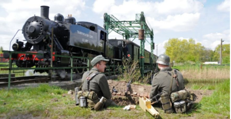 Stoomtrein Maldegem – Eeklo gaat onder het motto 'Railway to Liberty' op 22 en 23 mei 2026 internationaal