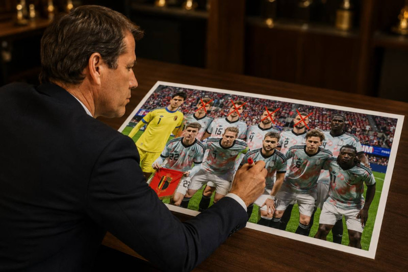 Welke Rode Duivels gaan straks mee naar het WK? P helpt alvast bondscoach Garcia met de selectie