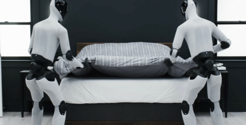 🎥 Twee humanoïde robots bewijzen dat de toekomst eindelijk aangekomen is in de slaapkamer