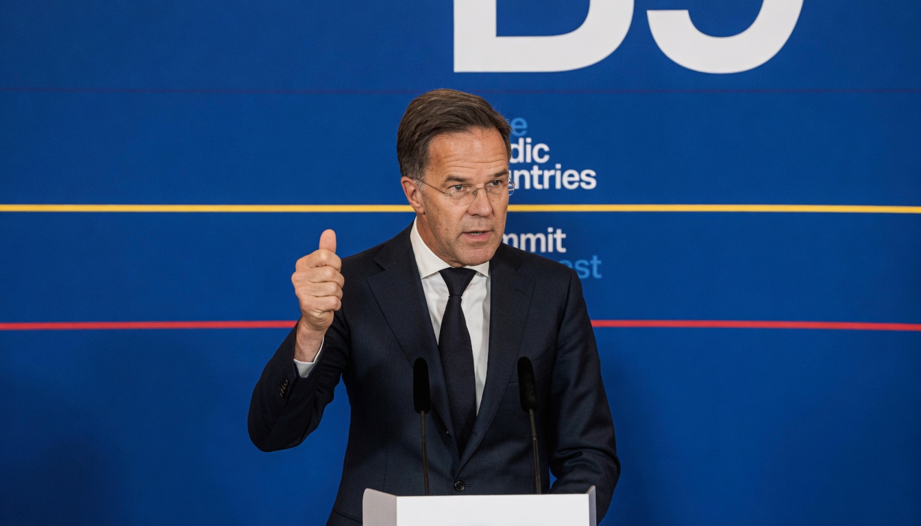 Mark Rolt Mark Rutte rolt de rode loper uit voor Trump: Europa mag betalen ...