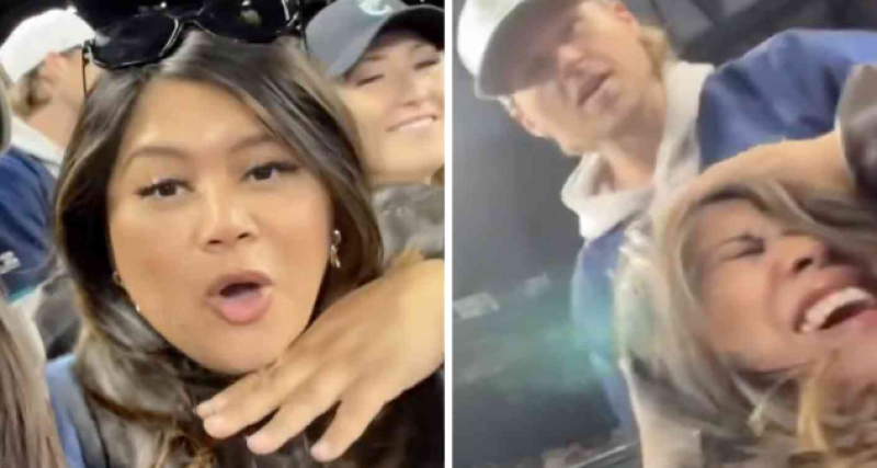 🎥 TikTokken tijdens een baseballmatch eindigt zeer pijnlijk voor deze juffrouw