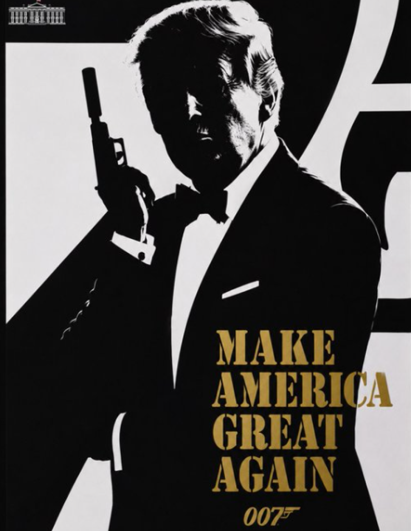 📸 Donald Trump als 007: jacht op nieuwe James Bond is officieel begonnen