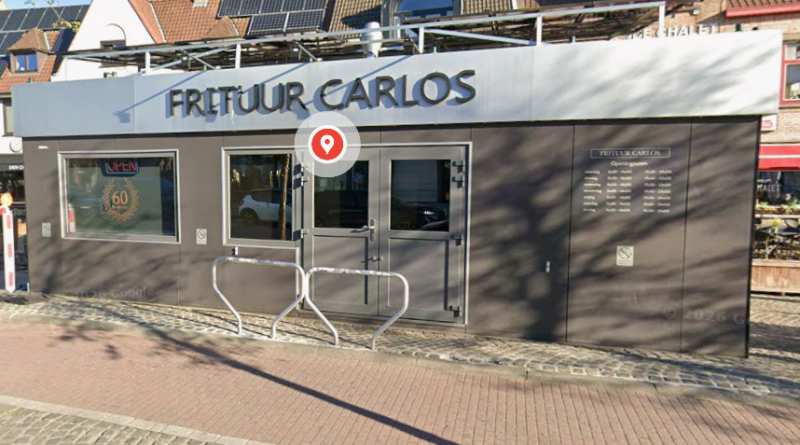 Frituur Carlos plaatst prikkeldraad ter voorbereiding op Club Brugge