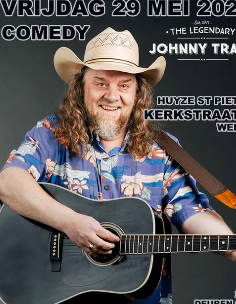 Optreden van Johnny Trash in Welle met muzikale comedy