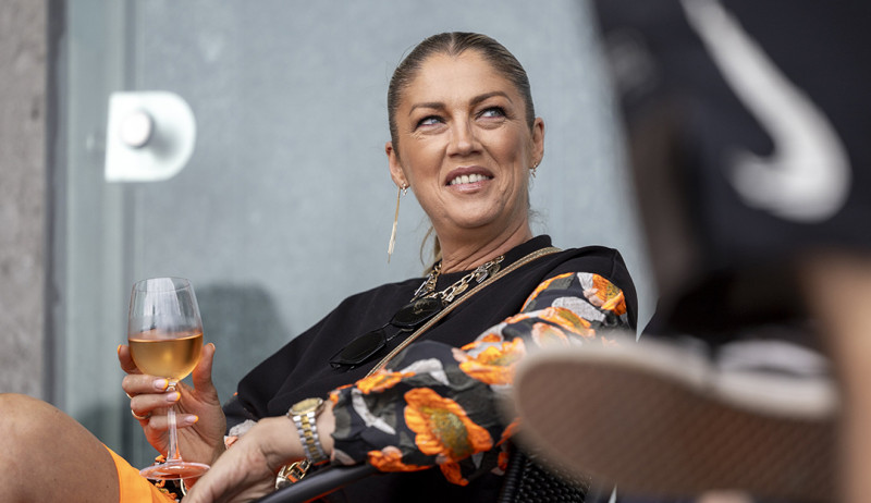 Kelly Pfaff fileert creatieve bui van dochter Shania
