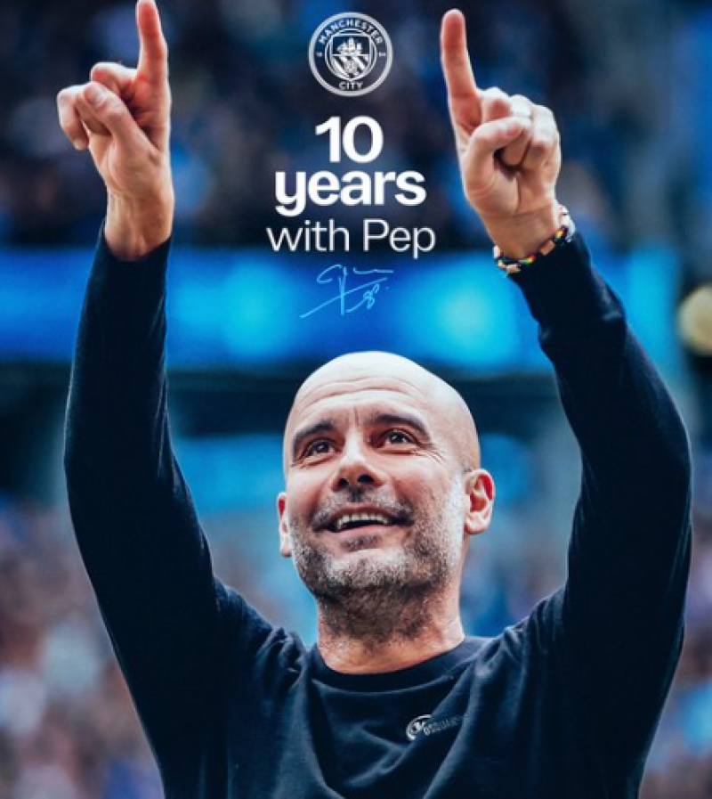 Guardiola zet na tien jaar een punt achter tijdperk bij Manchester City