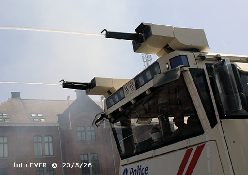 Spectaculaire demonstraties op de jobdag van de Federale Politie in de Kazerne Géruzet  te Etterbeek.