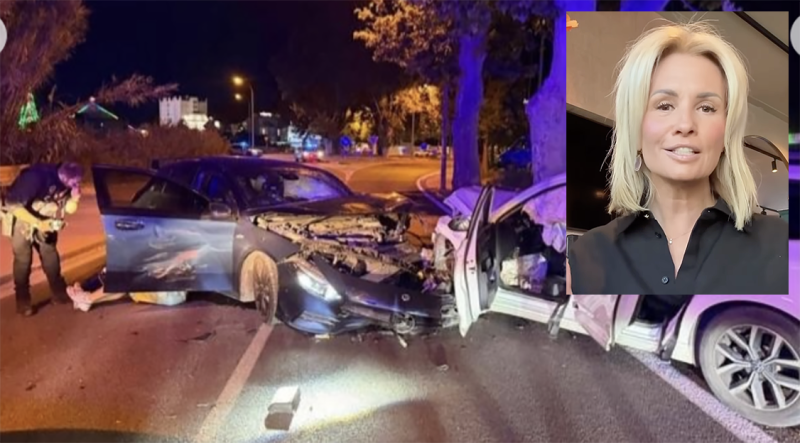 Frontale crash op Ibiza: ex van Marco Borsato en dochter ontsnappen aan drama