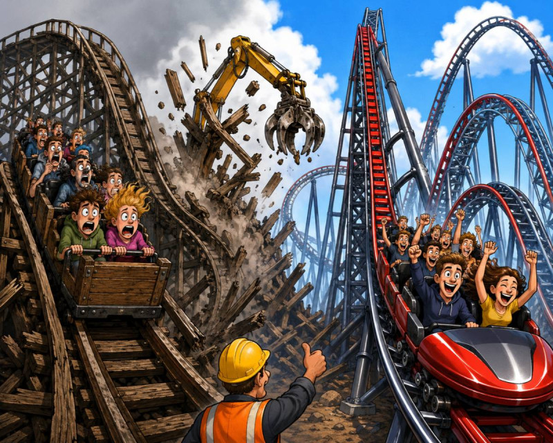Dit is het einde van de Weerwolf: Walibi onthult krankzinnige plannen met gloednieuwe adrenalinebeest