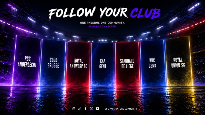 Jupiler Pro League: dit is de populairste club op de sociale media