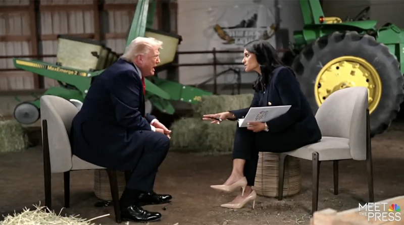 🎥  Trump loopt woedend weg nadat journaliste aandringt op bewijs voor fraudeclaims