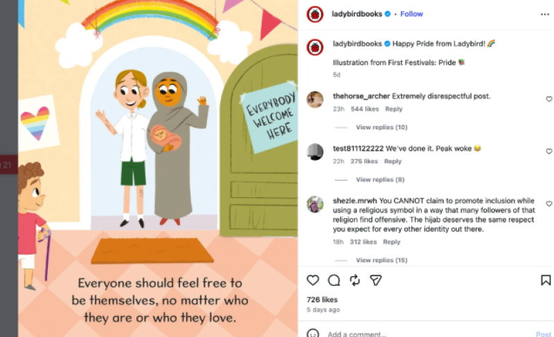 📸 Pride-tekening met hijab zorgt voor online storm