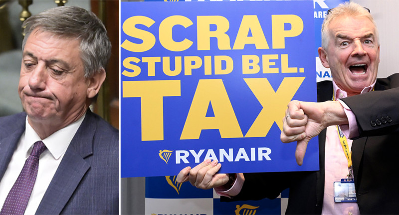 Ceo Ryanair noemt de Belgische regering een clubje domme kruideniers