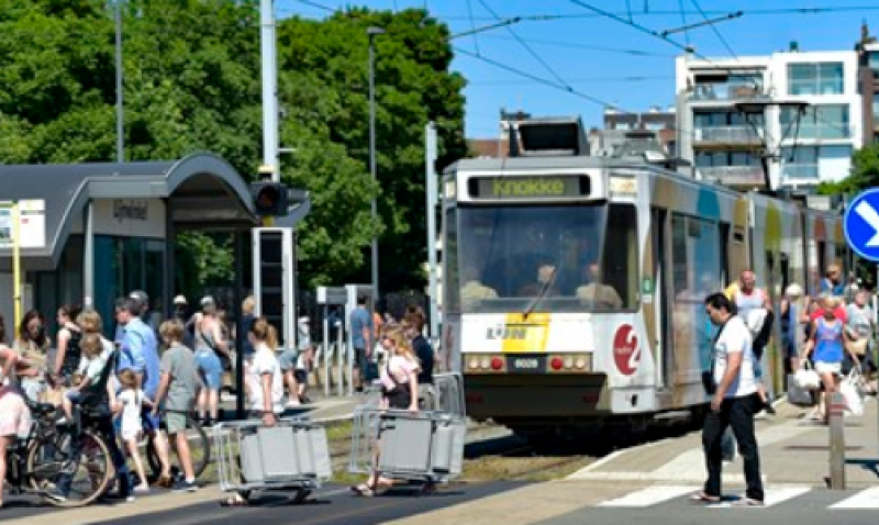 Tram ontspoord in Oostende zonder gewonden