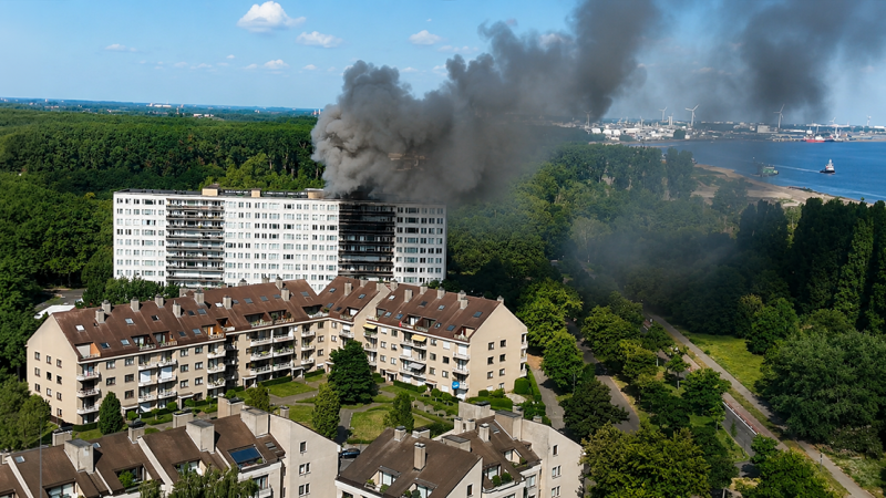 Inferno op Linkeroever: vijf doden, honderden geëvacueerden en één allesbepalende vraag: hoe kon dit gebeuren?