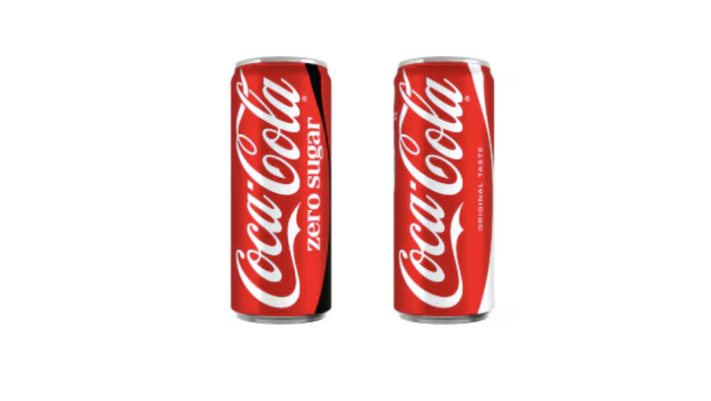Twee keer kijken: is dit Coca-Cola of Coca-Cola Zero?