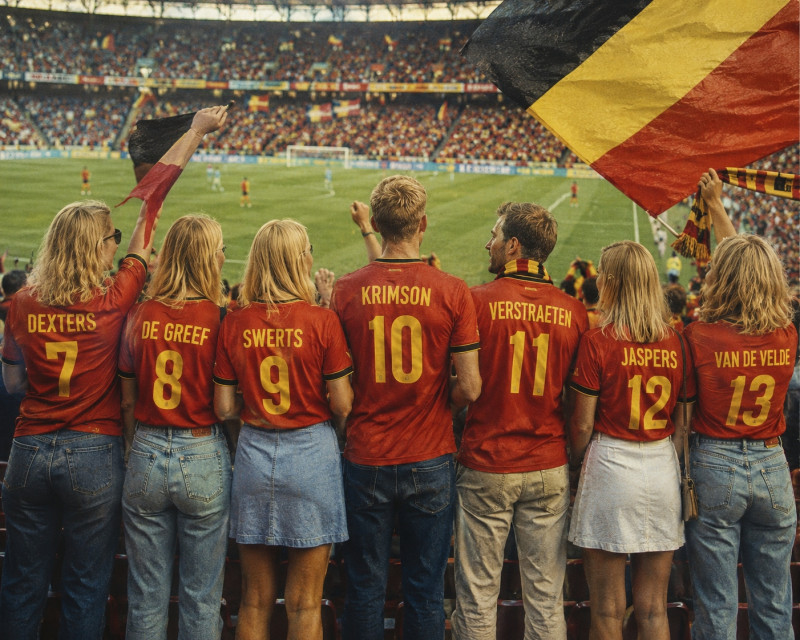Viva Belgica: Rode Duivels krijgen steun van Tanja Dexters, Pat Krimson, Joke van de Velde & co