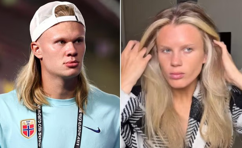 📸 Influencer gaat viraal omdat ze sprekend op Erling Haaland lijkt