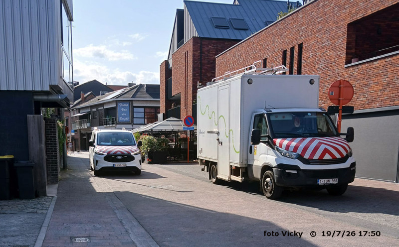 Aarschot : Fluvius kan spanningsonderbreking niet oplossen wegens geen toegang HS-cabine