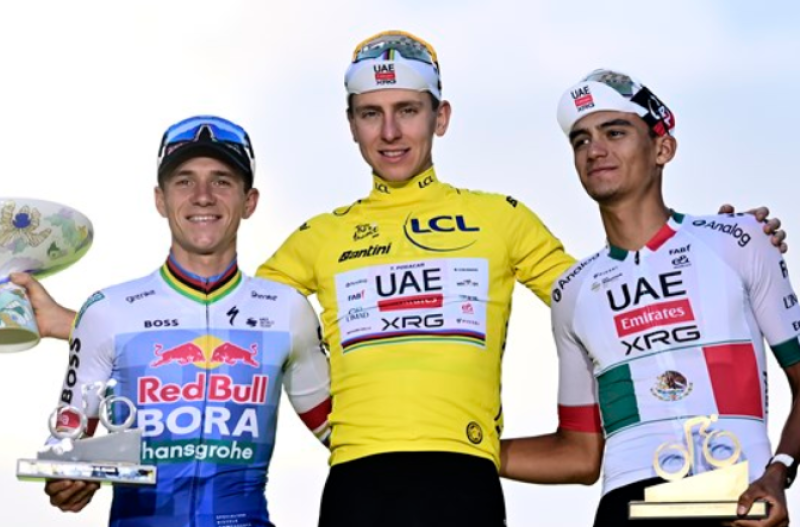 Prijzengeld van de Tour onthuld: ook hier laat Tadej Pogacar iedereen achter zich, Remco volgt op ruime afstand