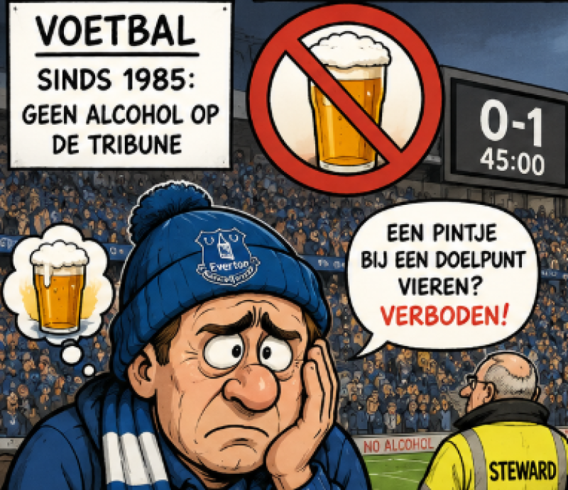 Na 41 jaar droogte: keert de pint eindelijk terug naar de Engelse voetbaltribunes?