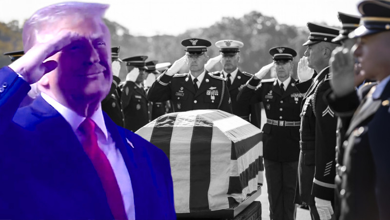 Trump laat gesneuvelde Amerikanen verdwijnen uit de officiële statistieken: een oorlog mag geen stemmen kosten