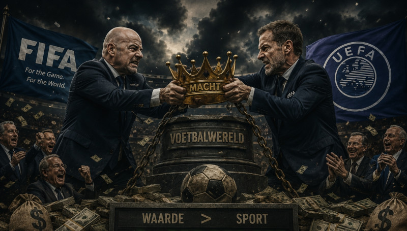 Europa schaamt zich niet: voetbal ook hier al lang de weg kwijt
