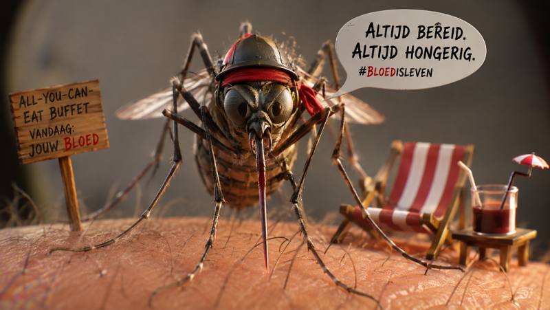 Waarom muggen altijd jou moeten hebben