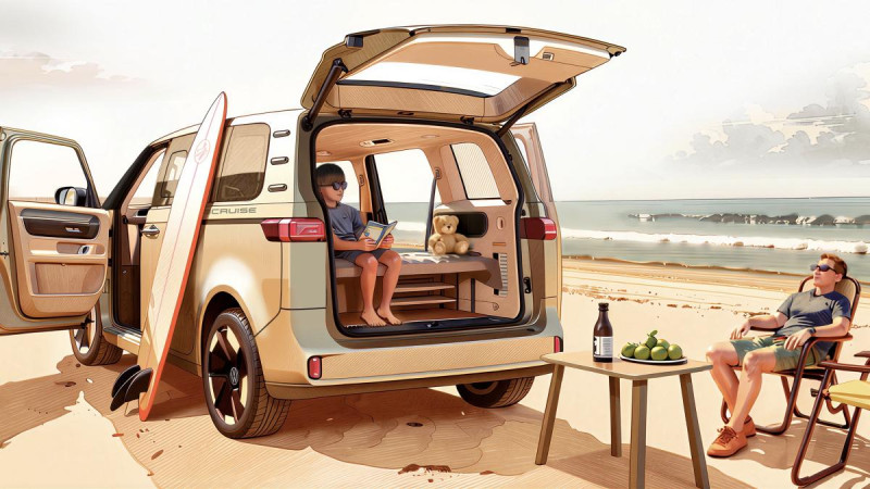 Volkswagen maakt van de ID. Buzz eindelijk een camper: knap, maar geraak je ermee ook op vakantie?