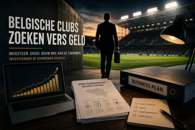 Jupiler Pro League zoekt vers geld: vier clubs in aanmerking