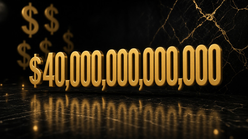 De VS hebben een schuld van 40.000 miljard dollar: mogen we ons daar vragen bij stellen?