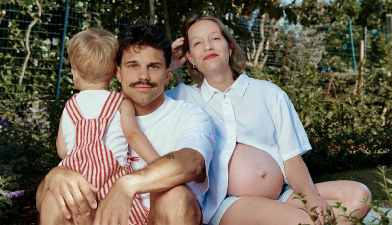 Average Rob wordt opnieuw papa