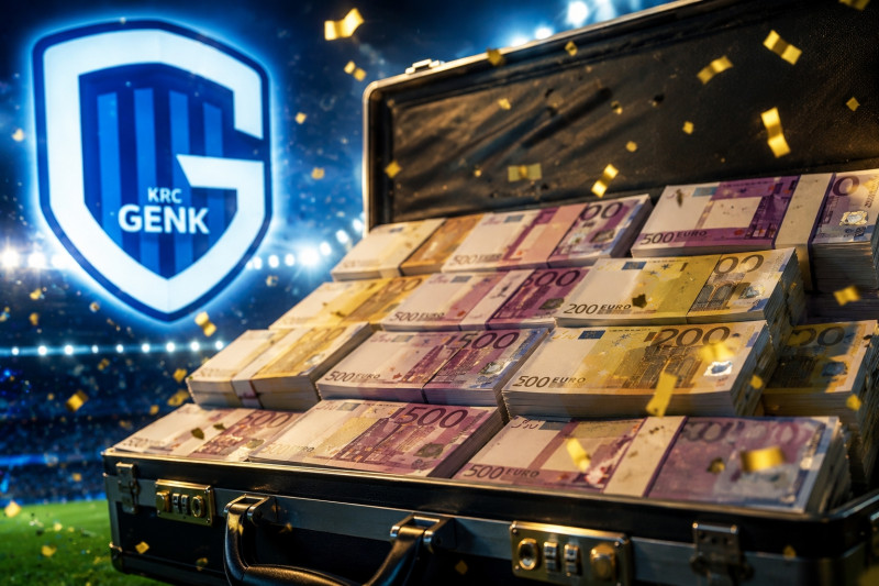Ongezien: KRC Genk haalt bijna de kaap van 100 miljoen euro
