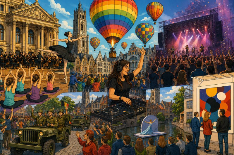 🎥 Van gigantische ballonnen tot drie uur techno: dit zijn de leukste events van het weekend
