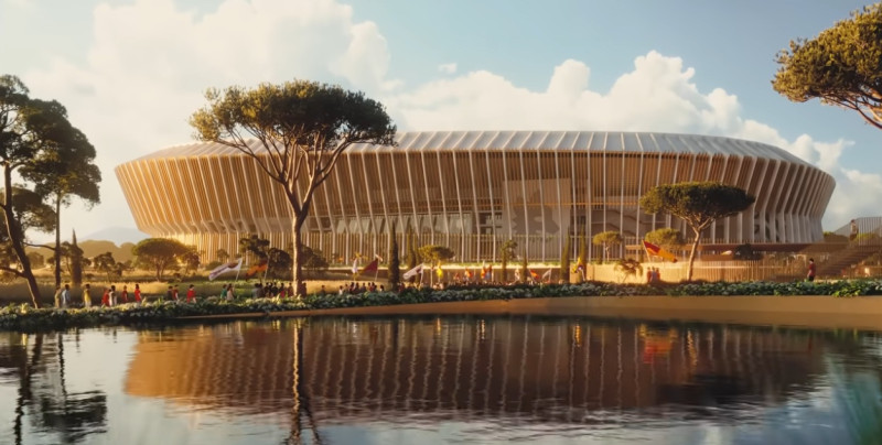 🎥 Historisch nieuws voor AS Roma: stadion van 1 miljard euro