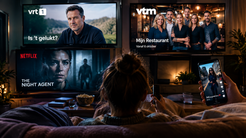 VRT, VTM, Streamz en Netflix vechten om hetzelfde: onze avond