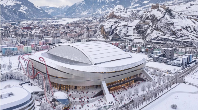 🎥 Voetbalstadion saai? FC Sion bouwt er eentje van 500 miljoen mét achtbaan